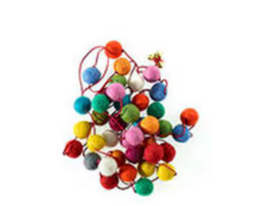 Pom Pom Garland 6 Ft