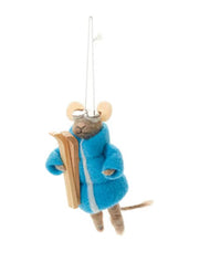 Ski Mouse Ornament