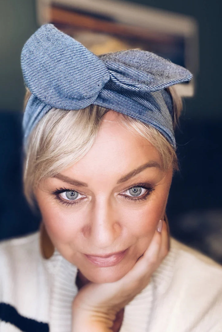 Twist of Gray - Washed Denim