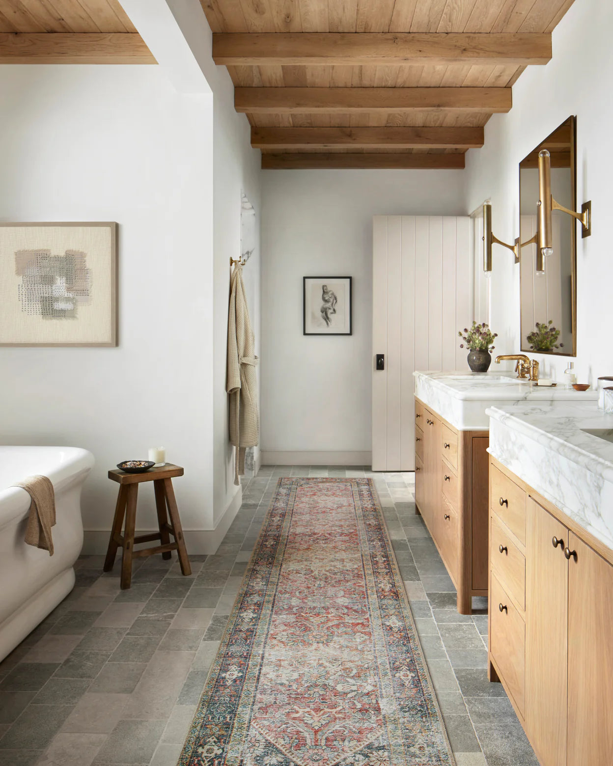 Ger-01 AL Red/Navy 7'-6" x 9'-6"