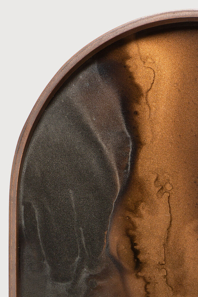 Organic Glass Tray -Bronze