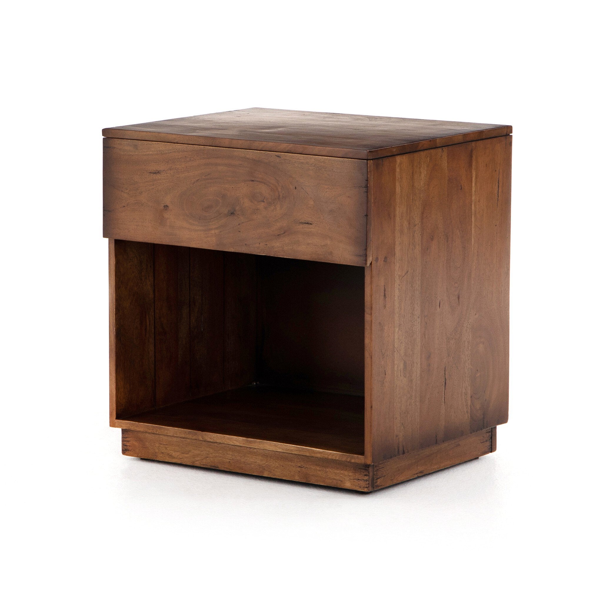 Duncan Nightstand | Burnt Fruitwood