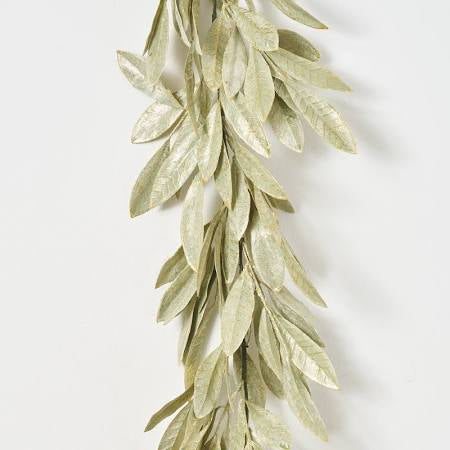 Gold Leaf Garland 6’