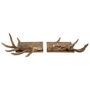 Antler Stocking Holder -Set of 2