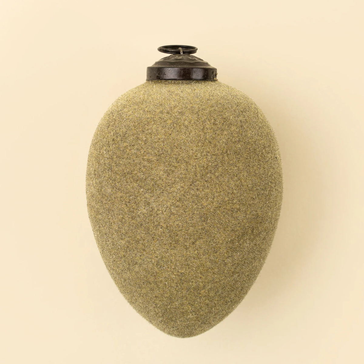 Velvet Egg Holiday Ornament