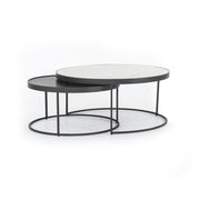 Evelyn Round Nesting Coffee Table