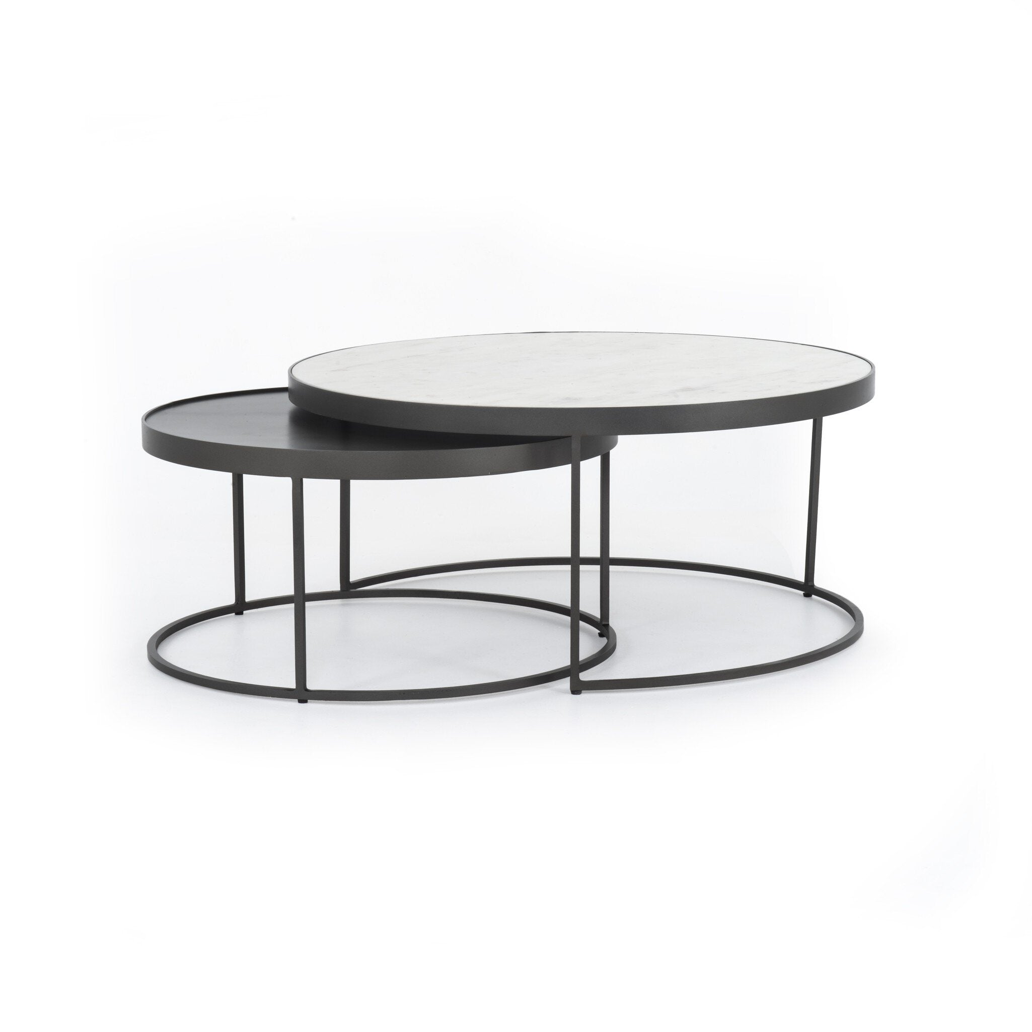 Evelyn Round Nesting Coffee Table