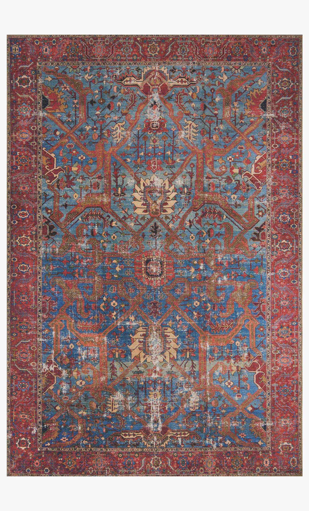 LQ-10 Red/Blue 7'-6" x 9'-6"