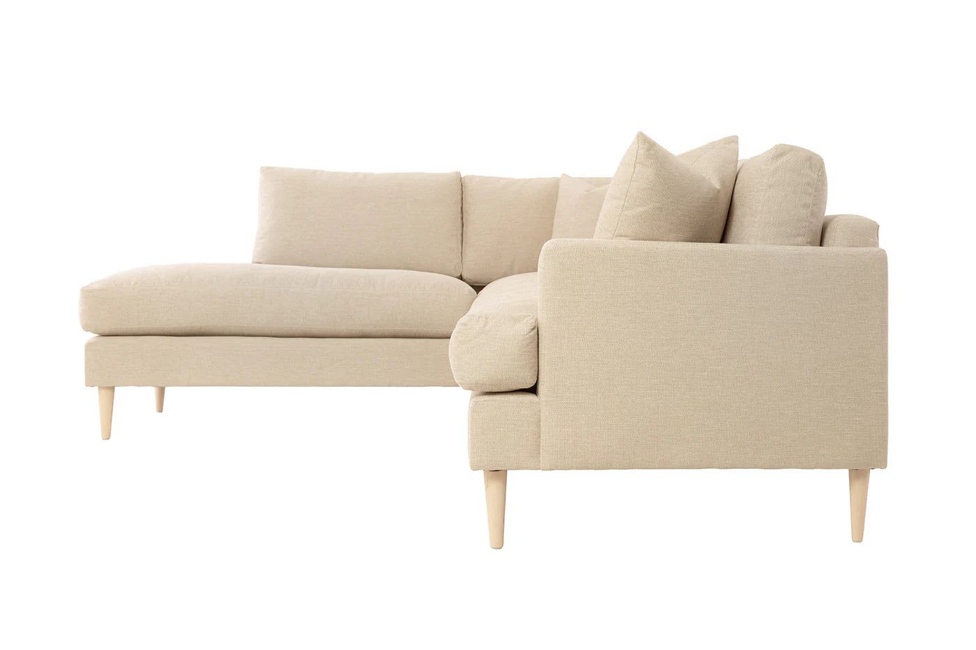 Lucca Sectional -115.5"W x 85.5"D Hemmingway| Cardigan