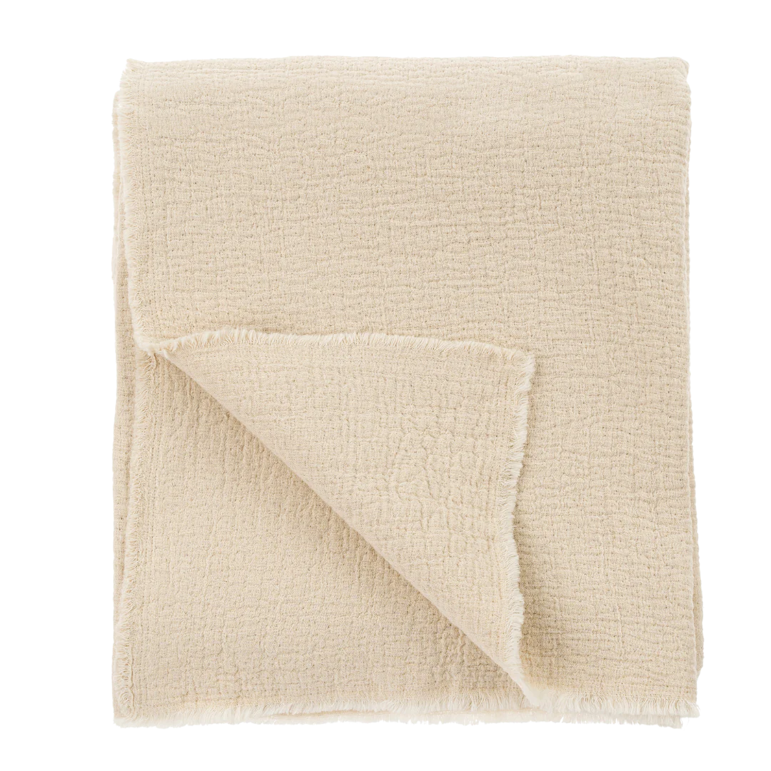 Malabar Throw Blanket -Natural