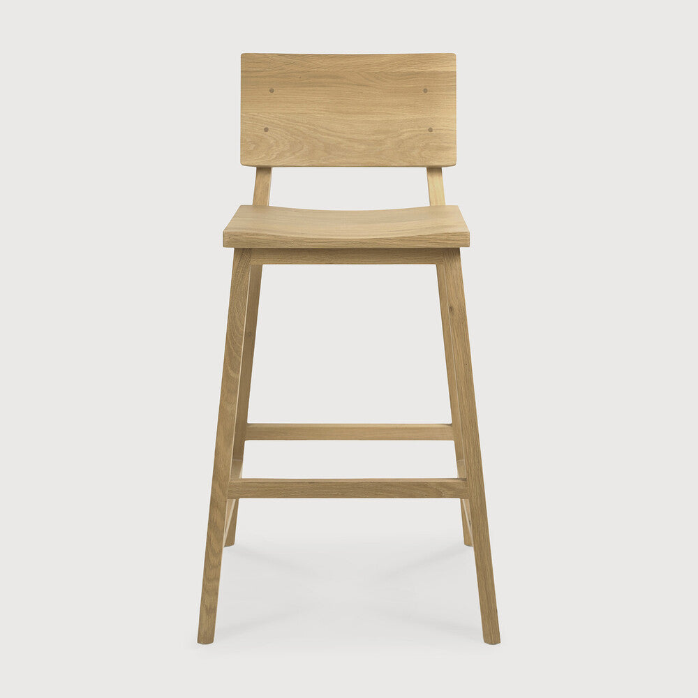 Ethnicraft N3 -Oak Conter Stool