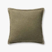 Olive Pillow 22" x 22"
