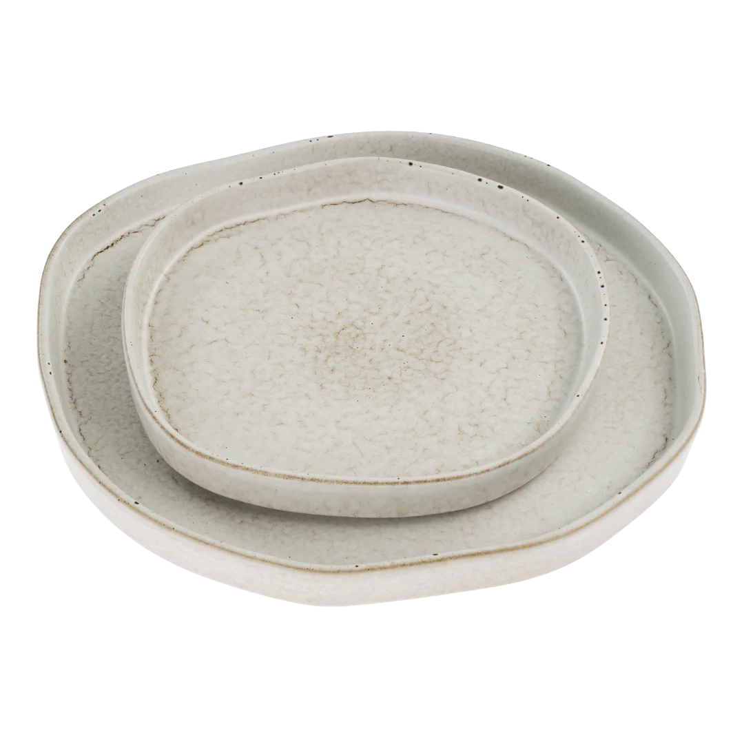 Pebble Serving Plates -Set of 2