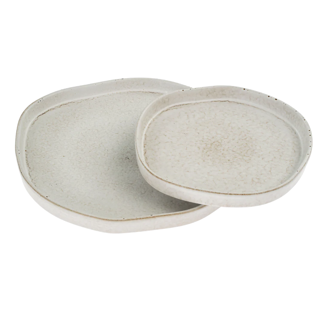 Pebble Serving Plates -Set of 2