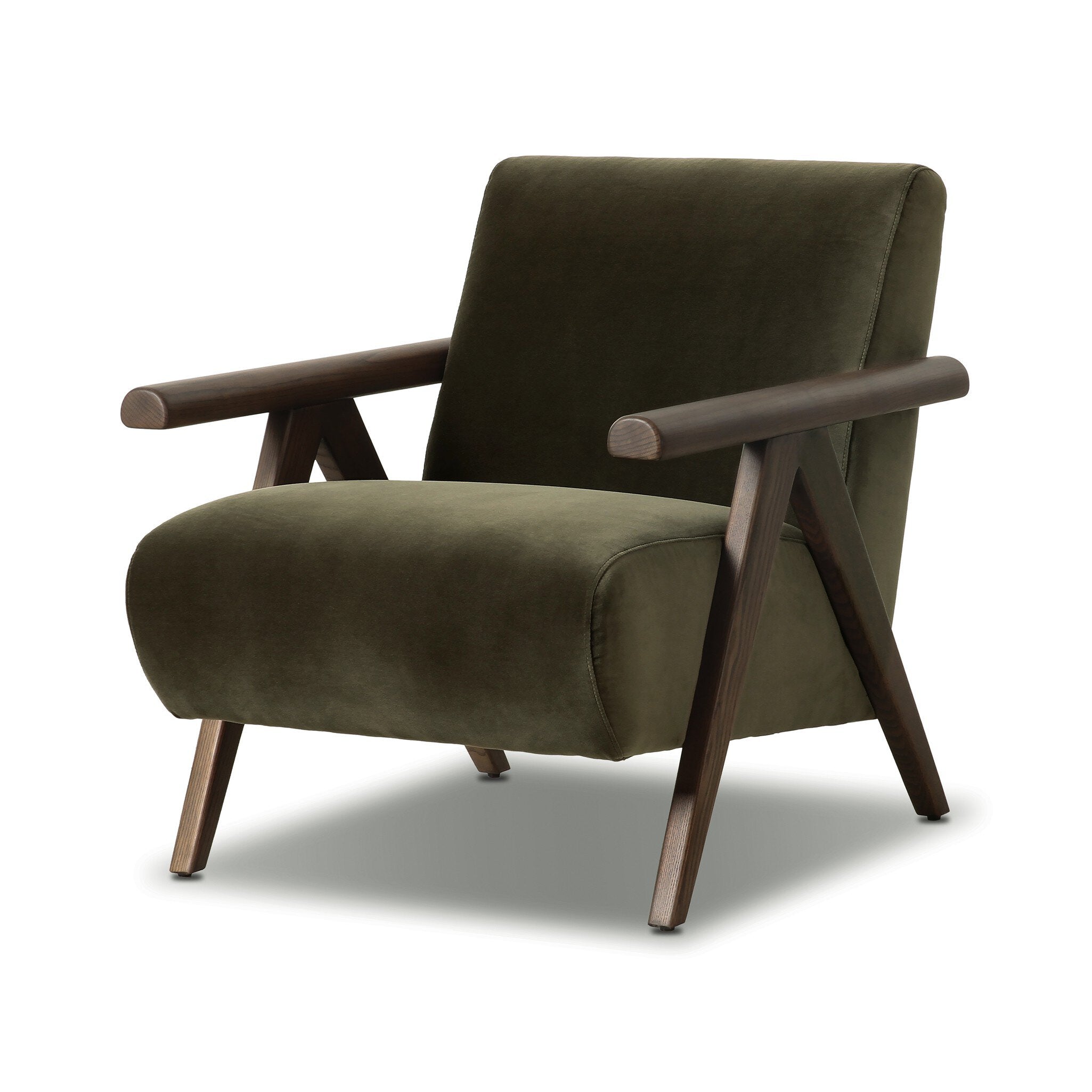 Penn Lounge Chair -Surrey Olive
