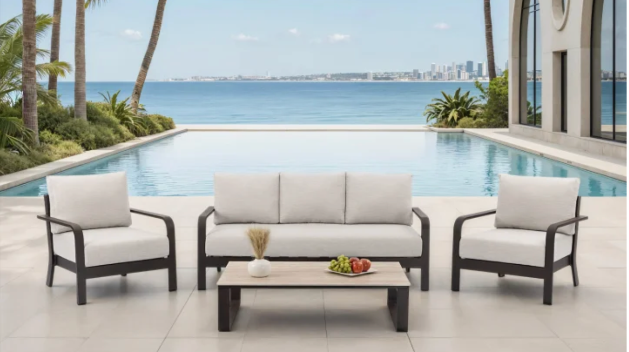 Vancouver - 4-Piece Patio Conversation Set