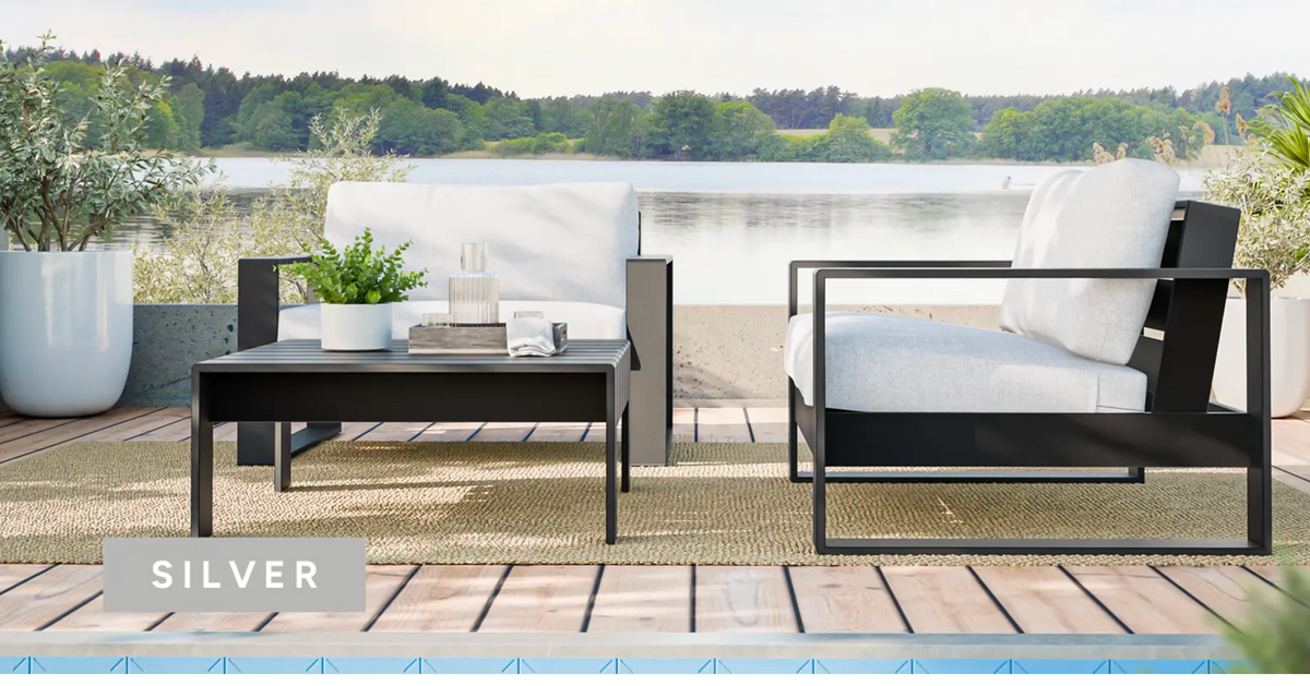 Toja Patio TRUE NORTH 3 Pc. Chair Set with Covers