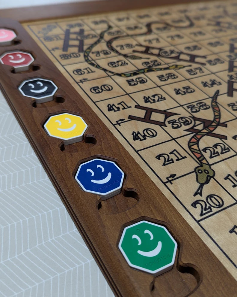 Snakes and Ladders | Premium Handcrafted |Solid Wood