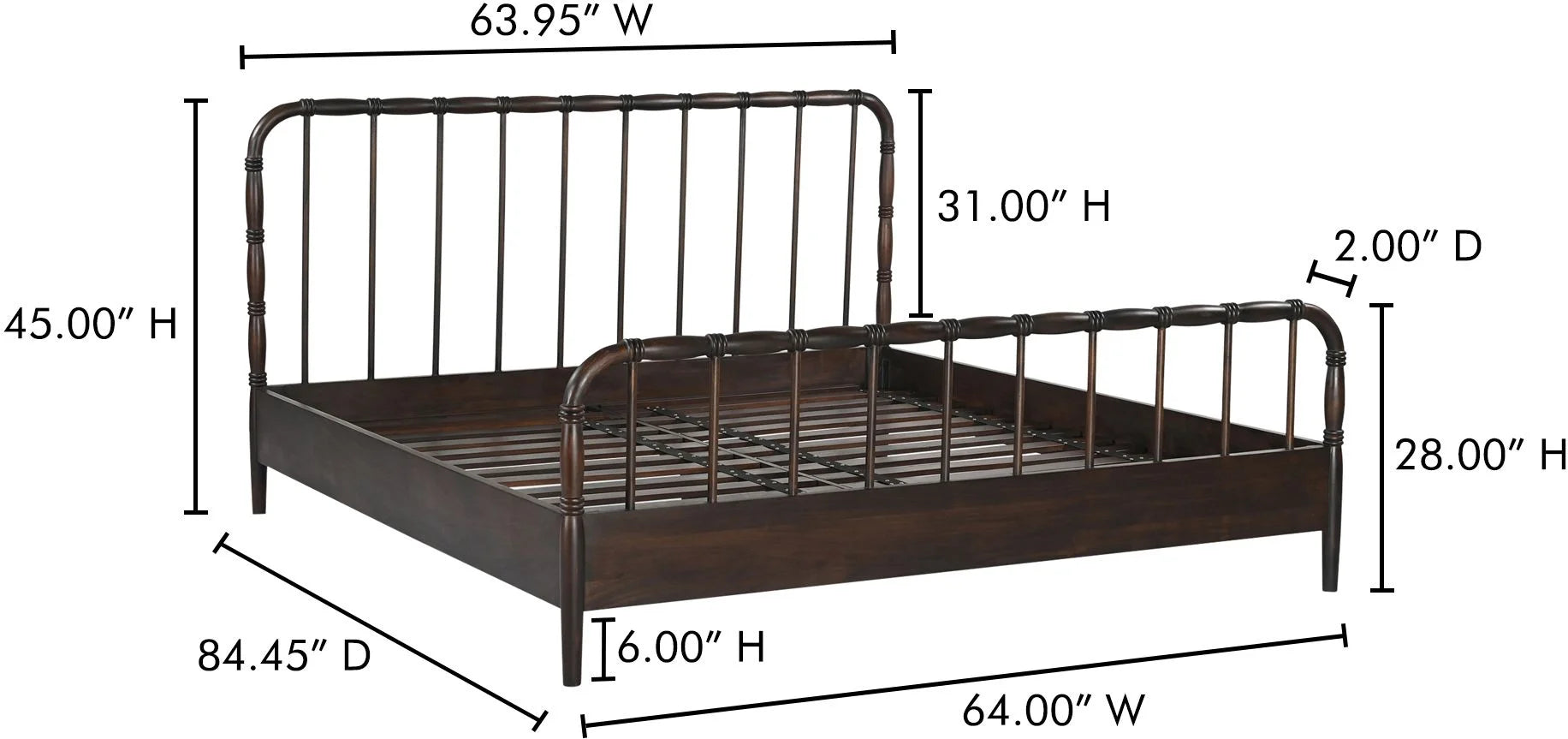 Vivian Bed King/Queen