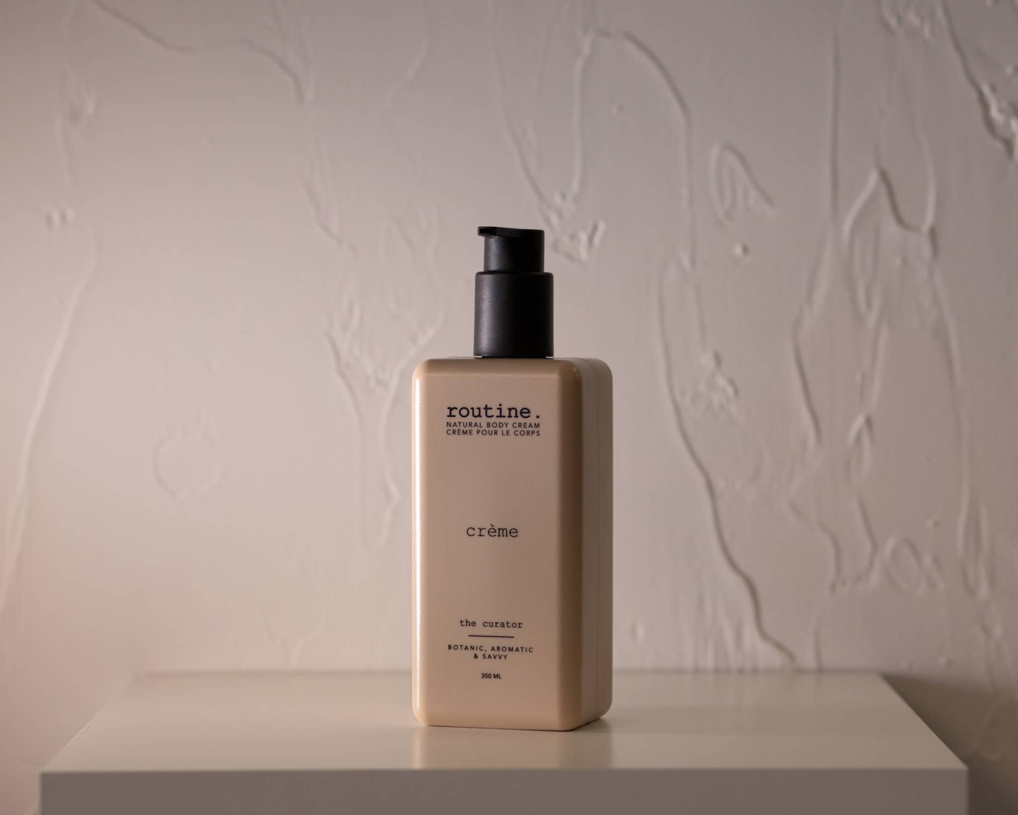 The Curator 350ml Natural Body Cream