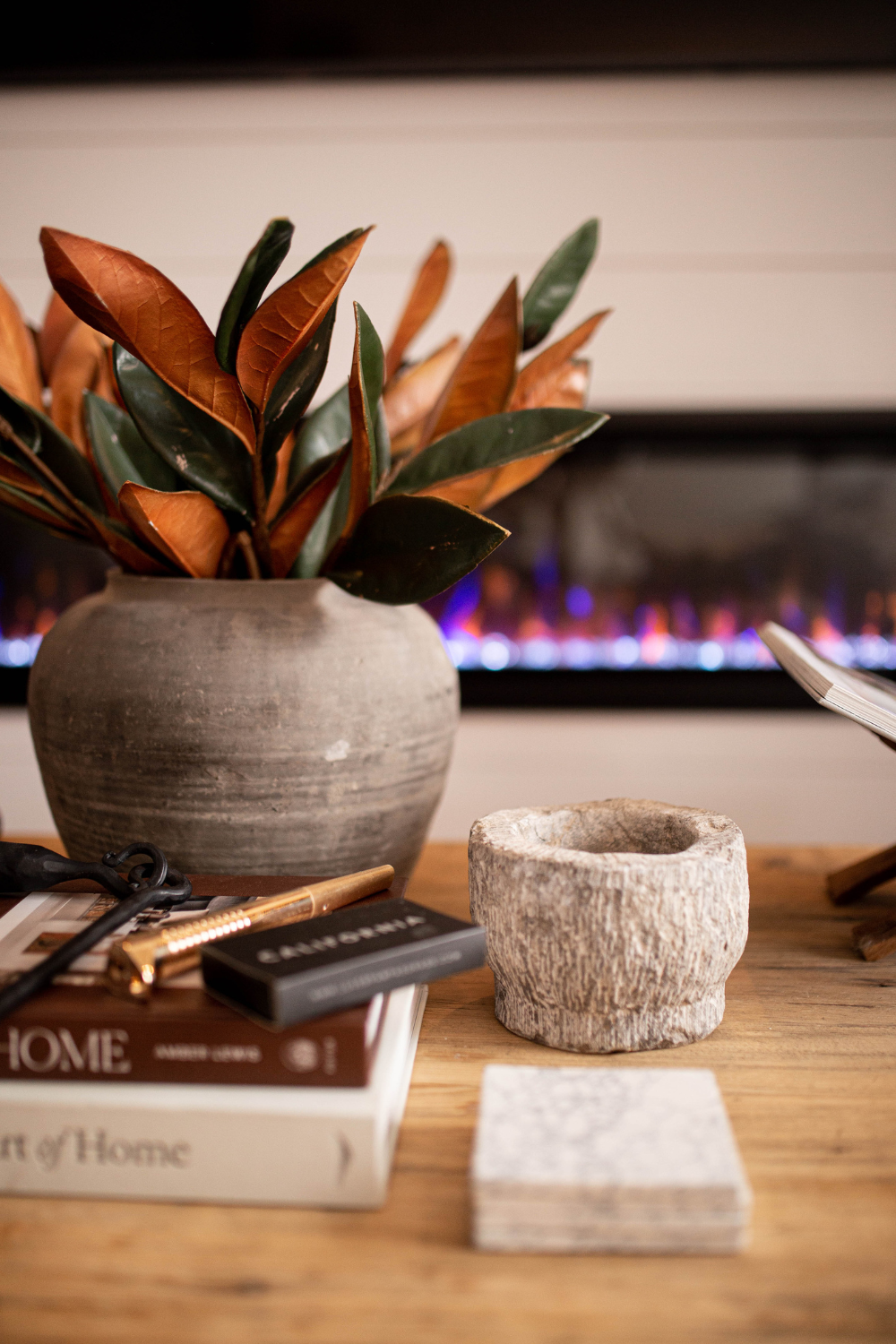 Magnolia Faux Leaves