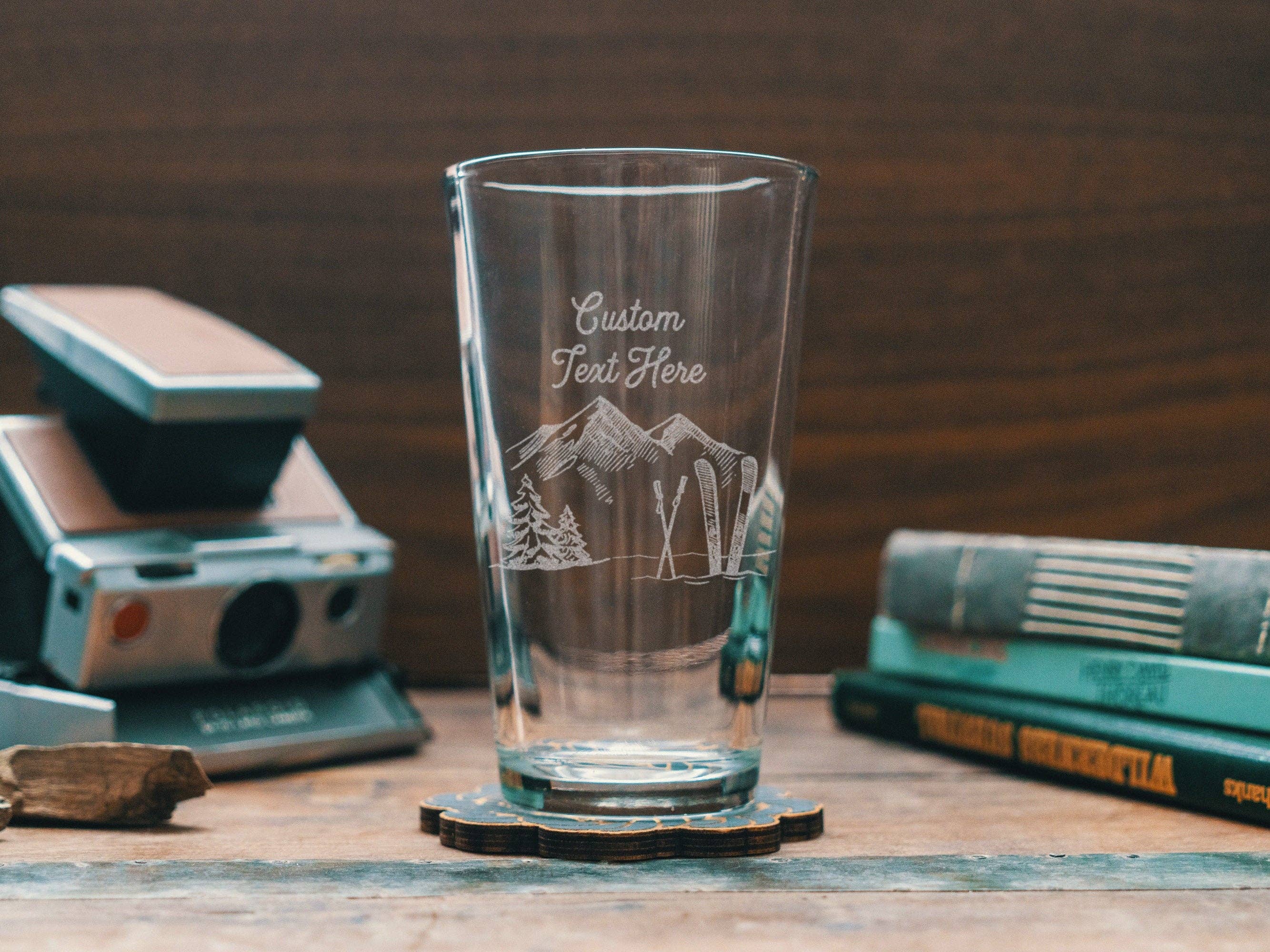 Revelstoke, British Columbia |Engraved Pint Glass -16oz