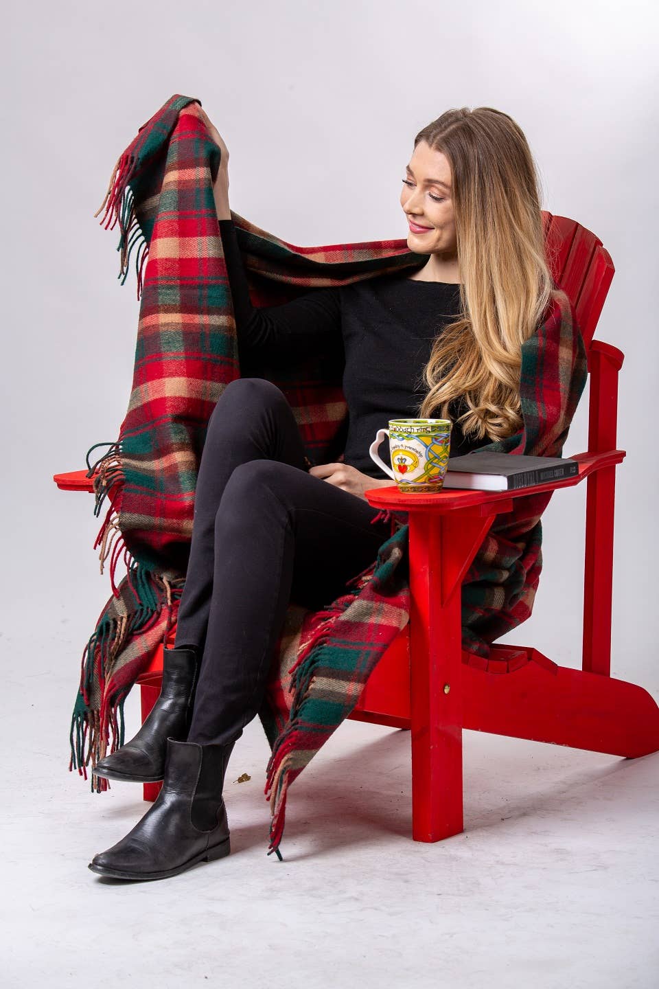 Dark Maple Deluxe Highland Blanket