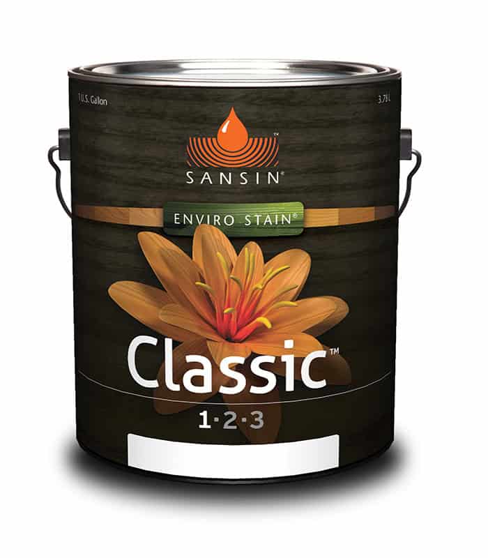 Sansin Classic 3 Exterior Wood Stain in Thistle