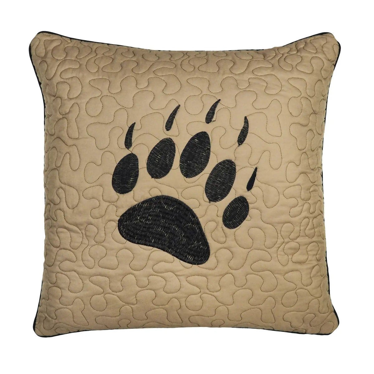 Bear Paw Throw Pillow 18" x 18"