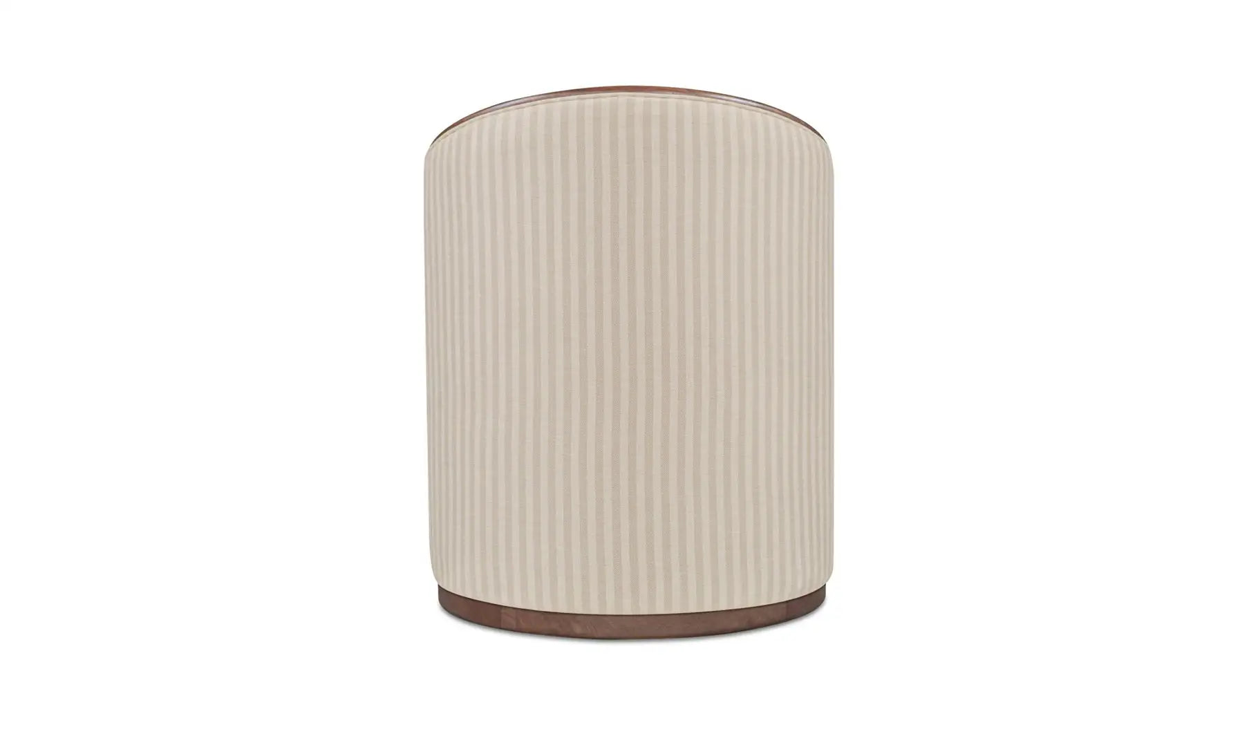 Rossi Swivel Dining Chair |Striped