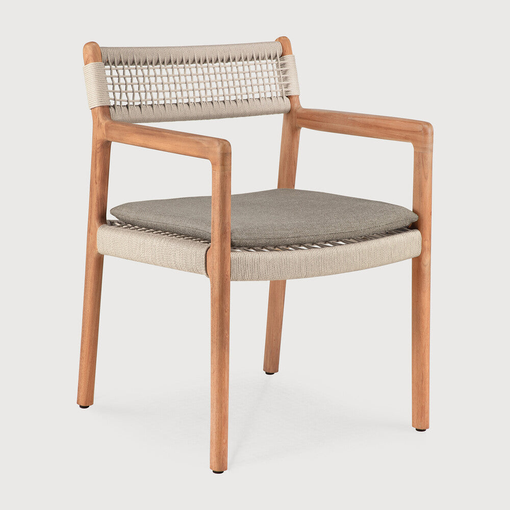 Ethnicraft | Jack Woven Outdoor Dining Chair Cushion