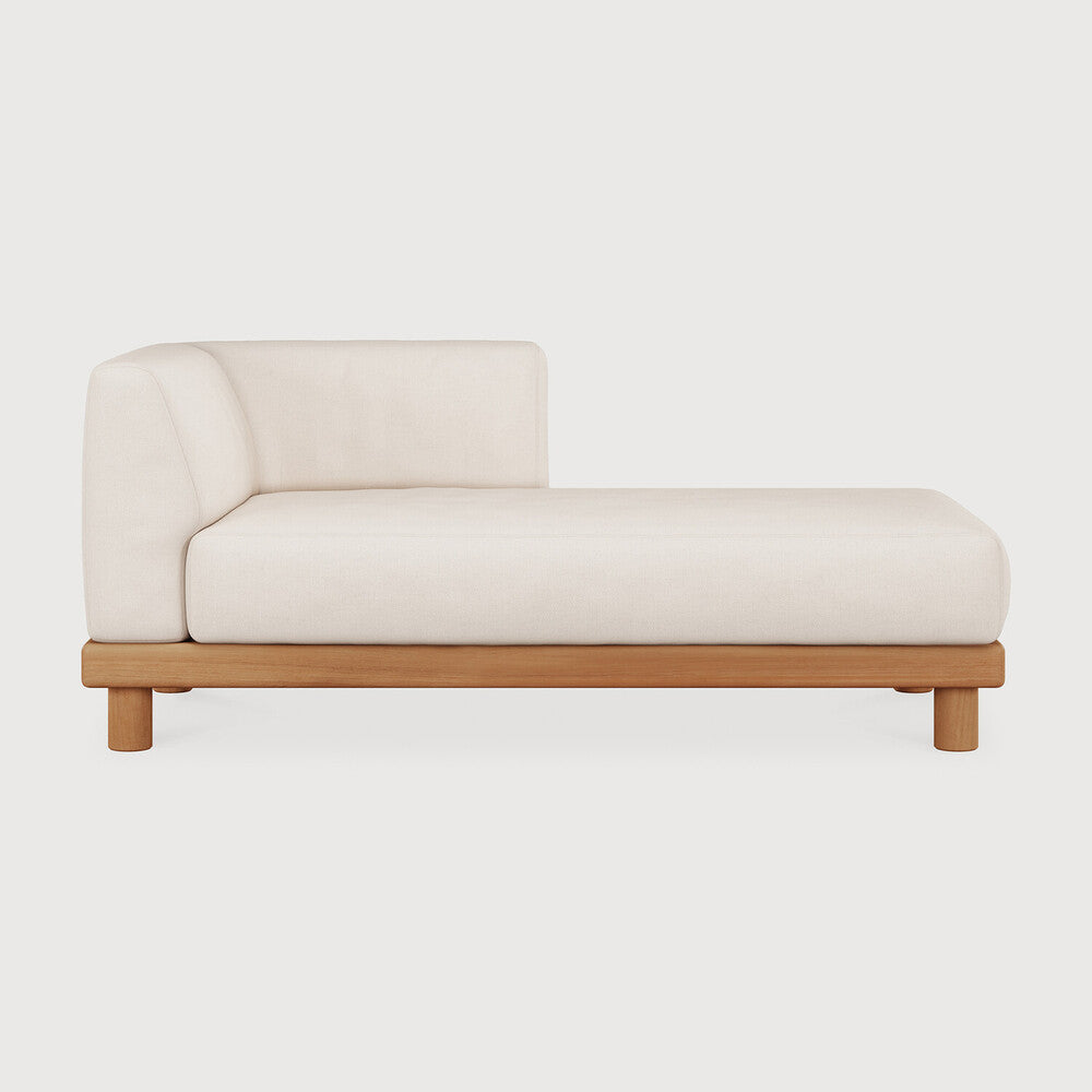 Ethnicraft | Monocle Outdoor Modular Sofa Day Bed with L Arm