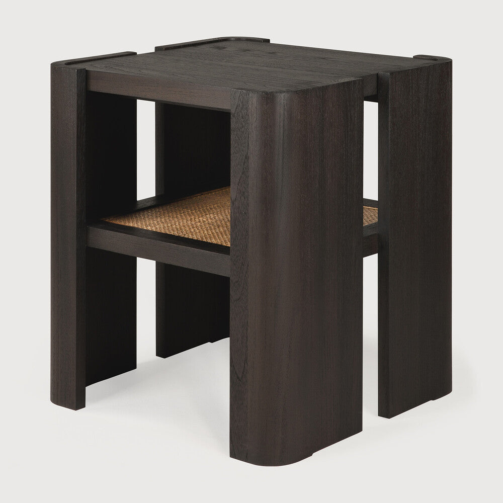 Ethnicraft | Panel Side Table 17.5 x 17.5 x 19.5