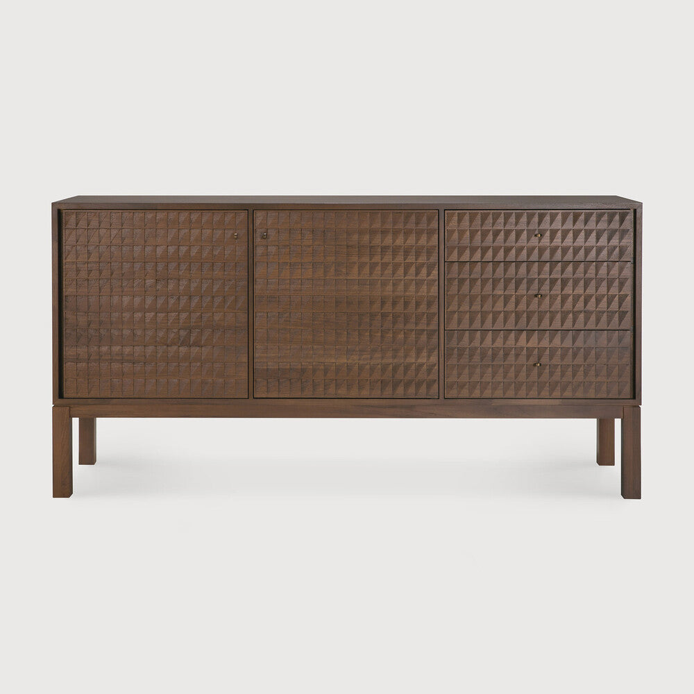 Ethnicraft | Sono Sideboard | 2 Doors | 3 Drawers 67.5 x 19 x 34.5