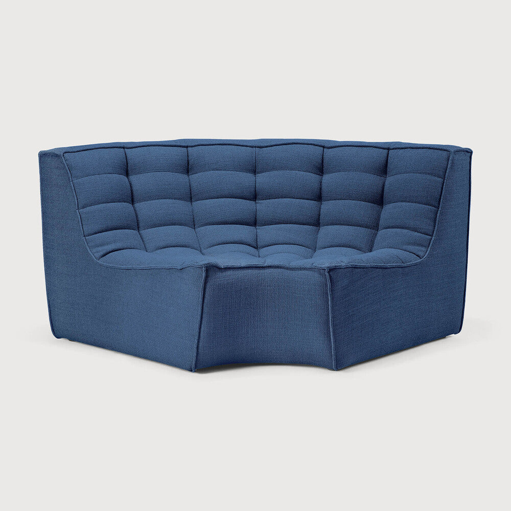 Ethnicraft | N701 Modular Sofa  | 90° round corner 47 x 47 x 30