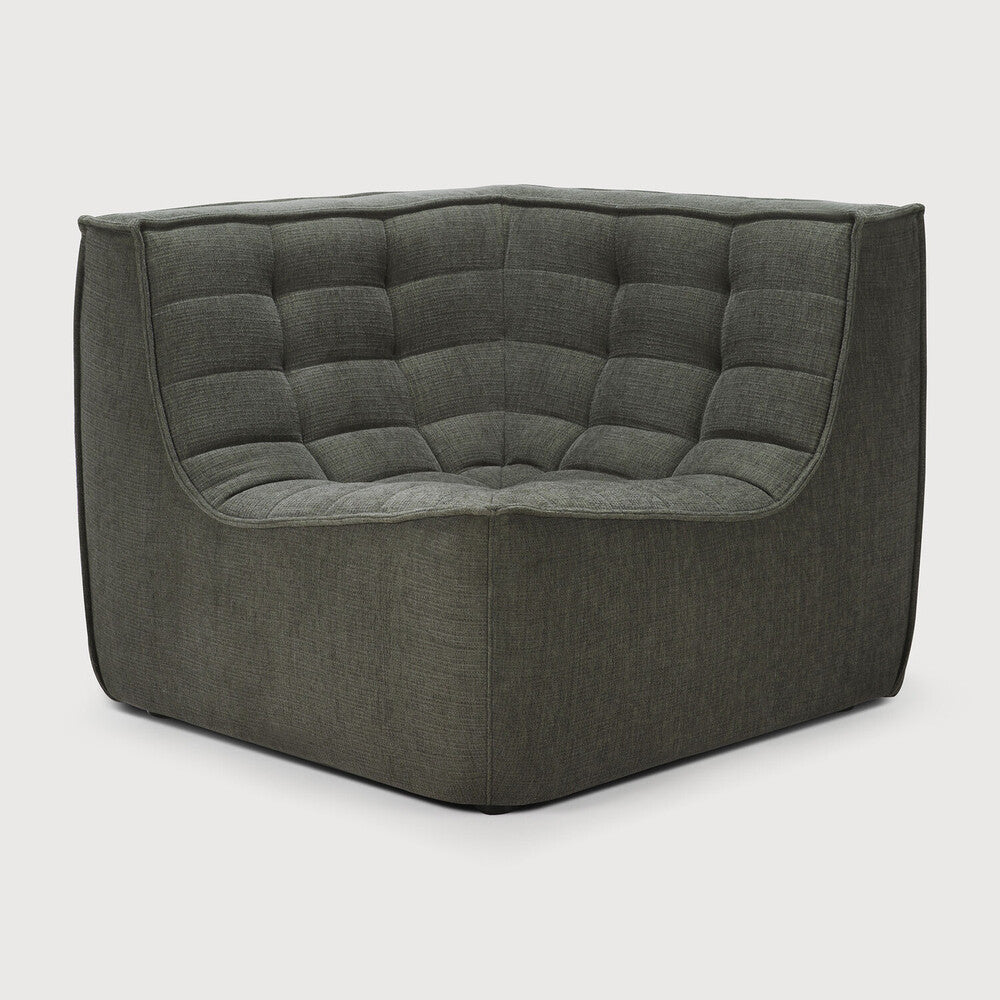 Ethnicraft | N701 Modular Sofa  | 90° square corner 36 x 36 x 30