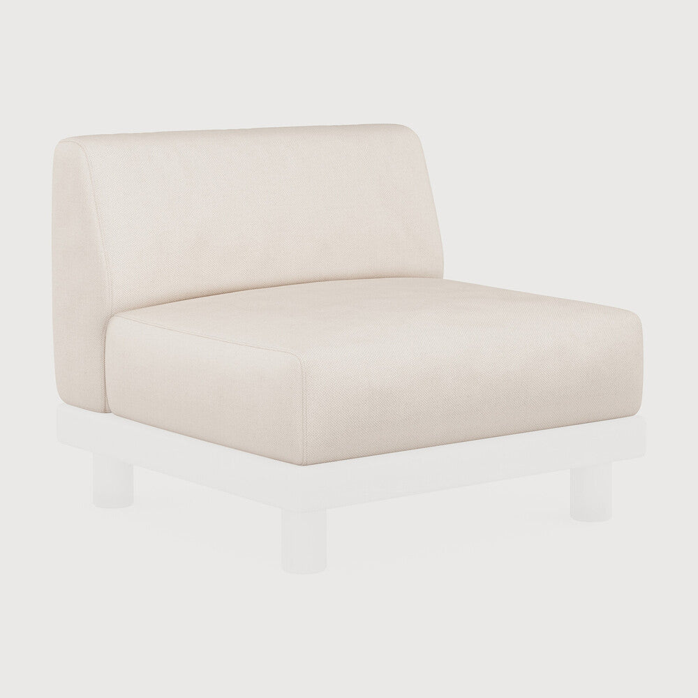 Ethnicraft | Monocle Outdoor Modular 1 Seater Sofa Cushion Set