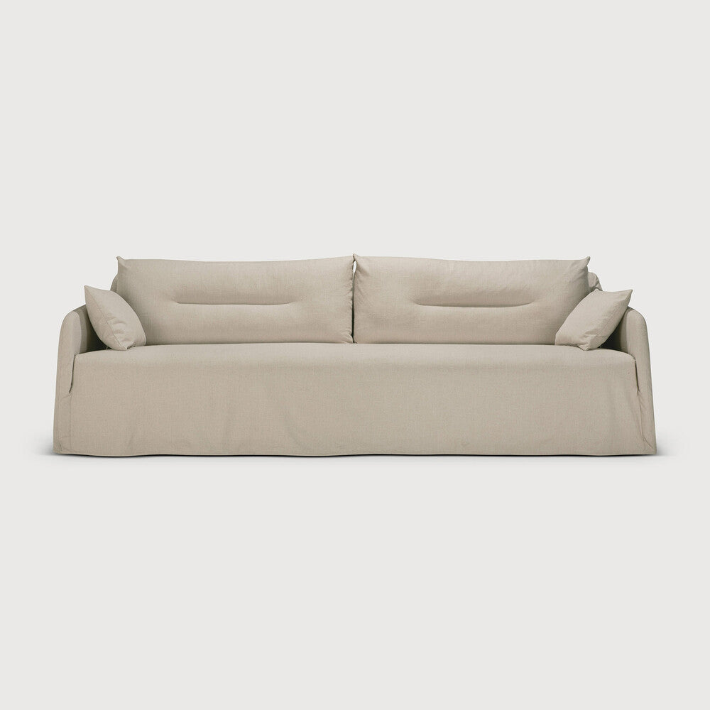 Ethnicraft | Weave Sofa | 3 Seater | Removable Cover 96 x 37.5 x 29.5