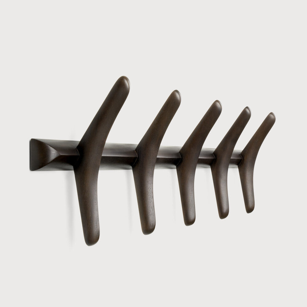 Ethnicraft | PI Wall Coat Rack 27.5 x 4 x 8.5