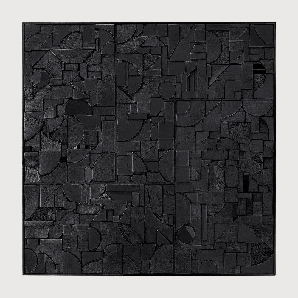 Ethnicraft | Bricks Wall Art 39.5 x 1.5 x 39.5