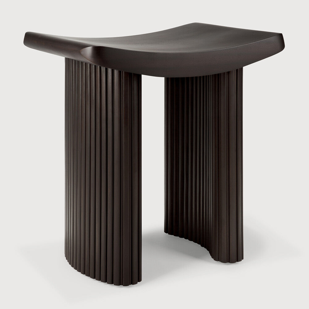 Ethnicraft | Roller Max Stool 19 x 14 x 19.5