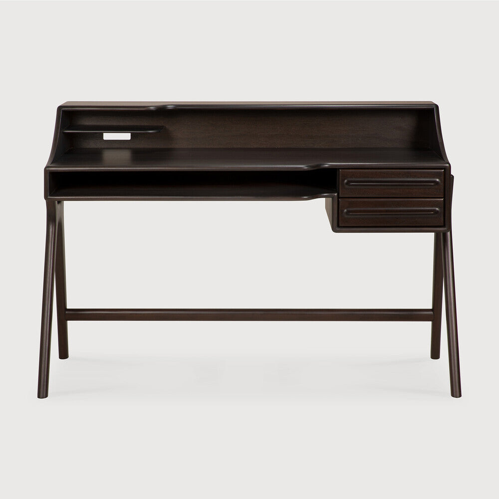 Ethnicraft | Flow Desk | 2 Drawers 55 x 21.5 x 38