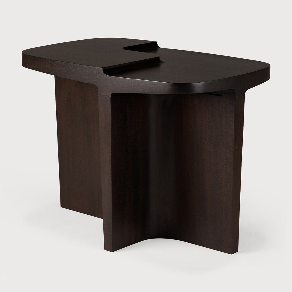 Ethnicraft | Brutalist Side Table 23.5 x 15.5 x 17.5