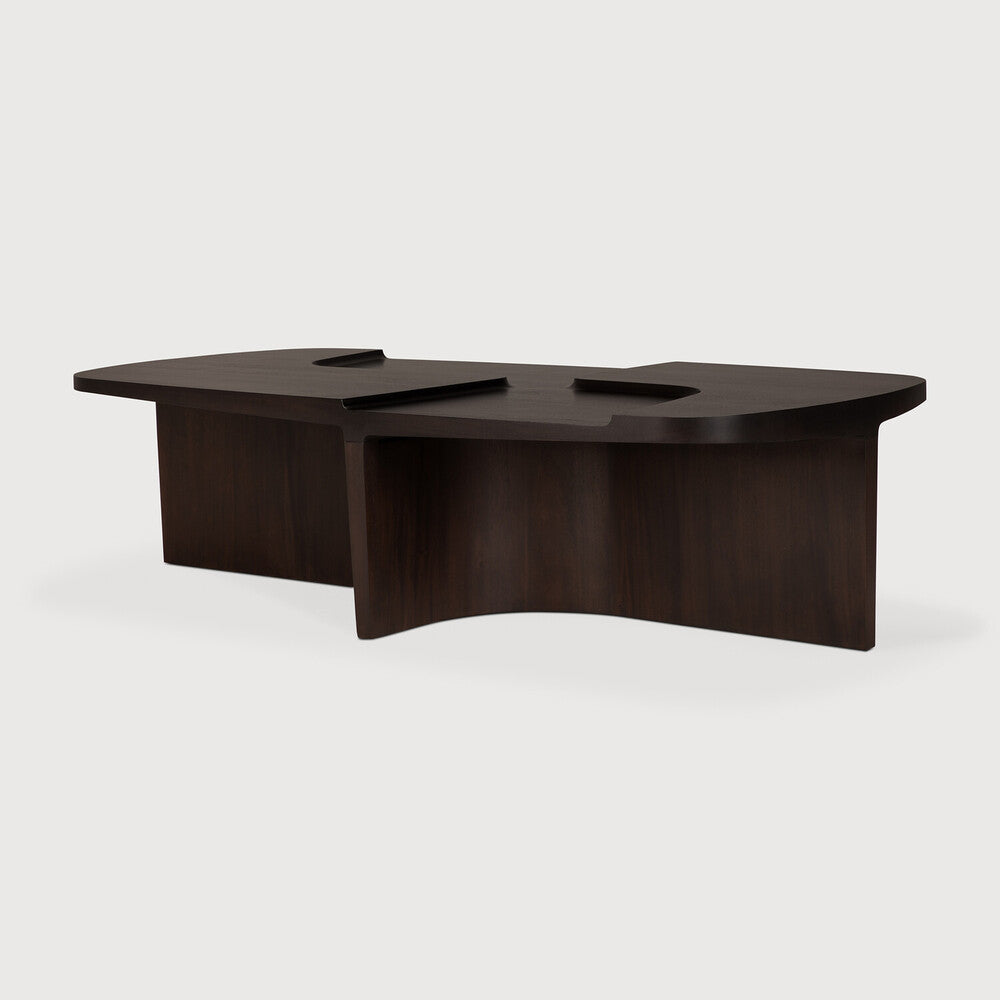 Ethnicraft | Brutalist Coffee Table 56.5 x 29.5 x 14.5