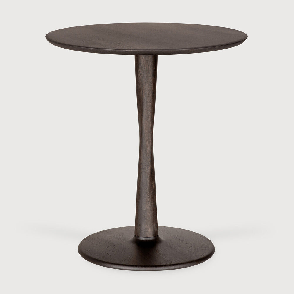 Ethnicraft | Torsion Dining Table | Low Height 27.5 x 27.5 x 30