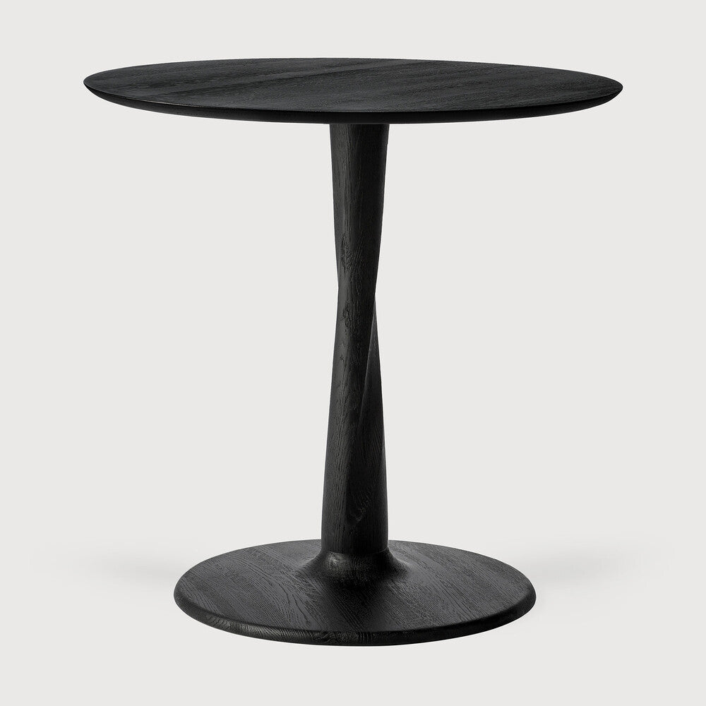 Ethnicraft | Torsion Dining Table | Low Height 27.5 x 27.5 x 27
