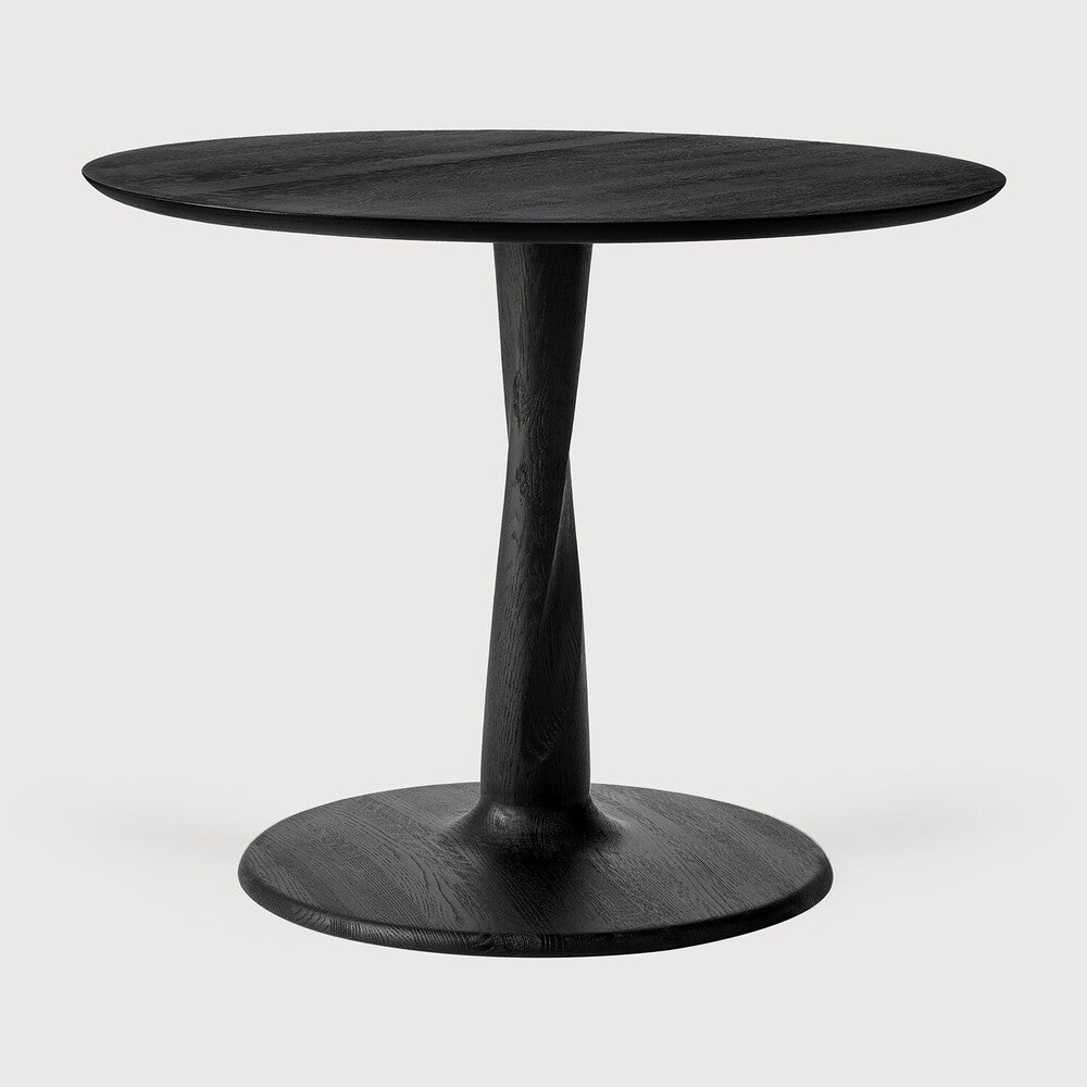 Ethnicraft | Torsion Dining Table | Low Height 35.5 x 35.5 x 27