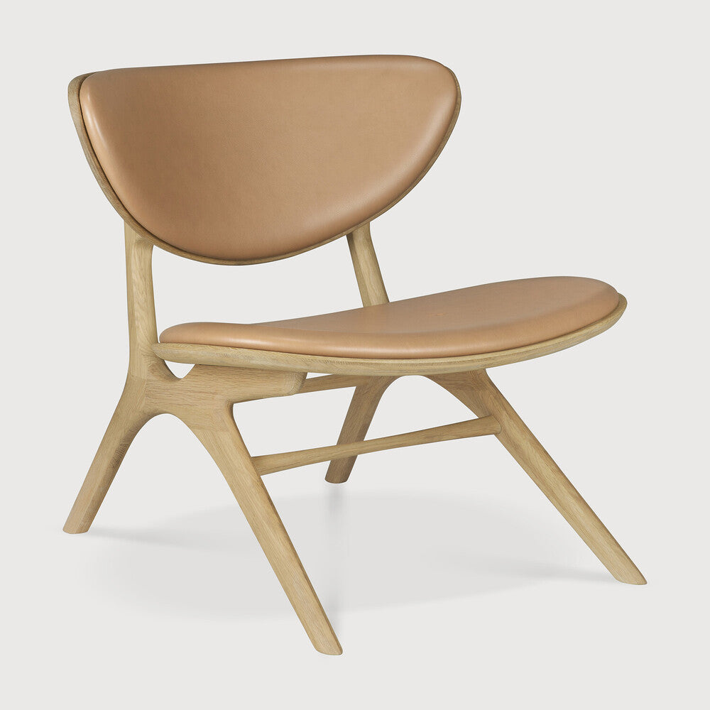 Ethnicraft | Eye Lounge Chair Upholstered Backrest + Seat 29 x 30.5 x 28.5