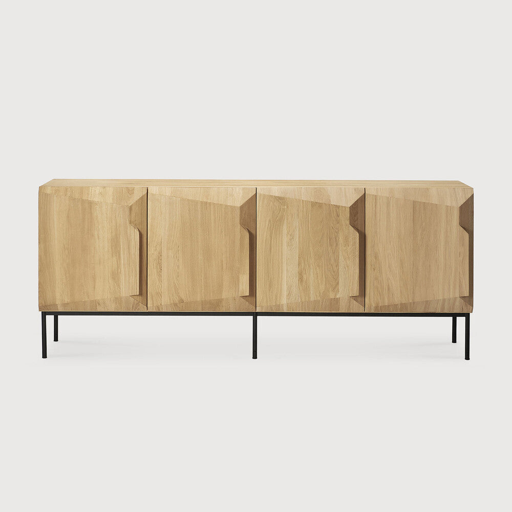 Ethnicraft | Stairs Sideboard | 4 Doors 78.5 x 18 x 31.5