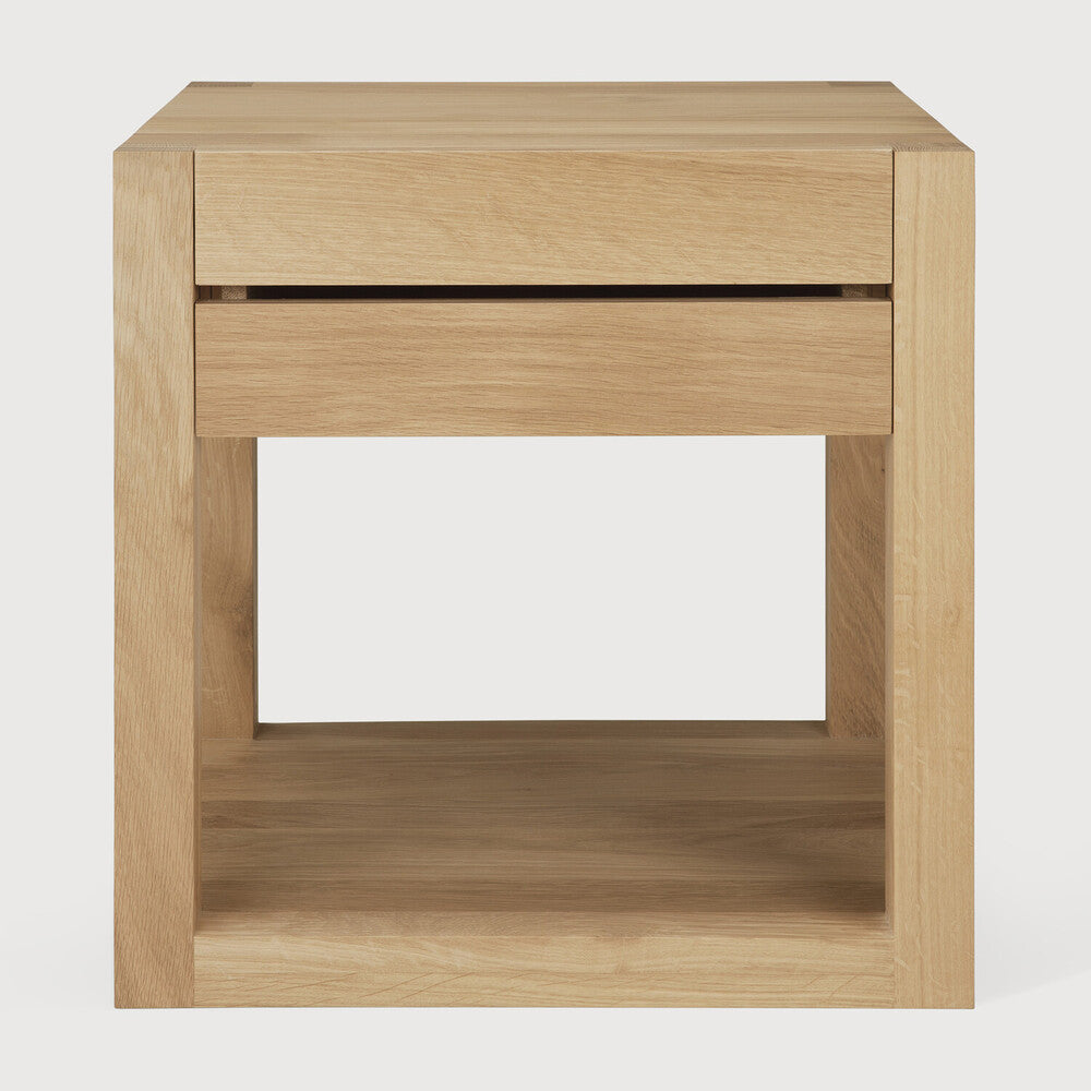 Ethnicraft | Azur Bedside Table | 1 Drawer 19 x 17.5 x 19
